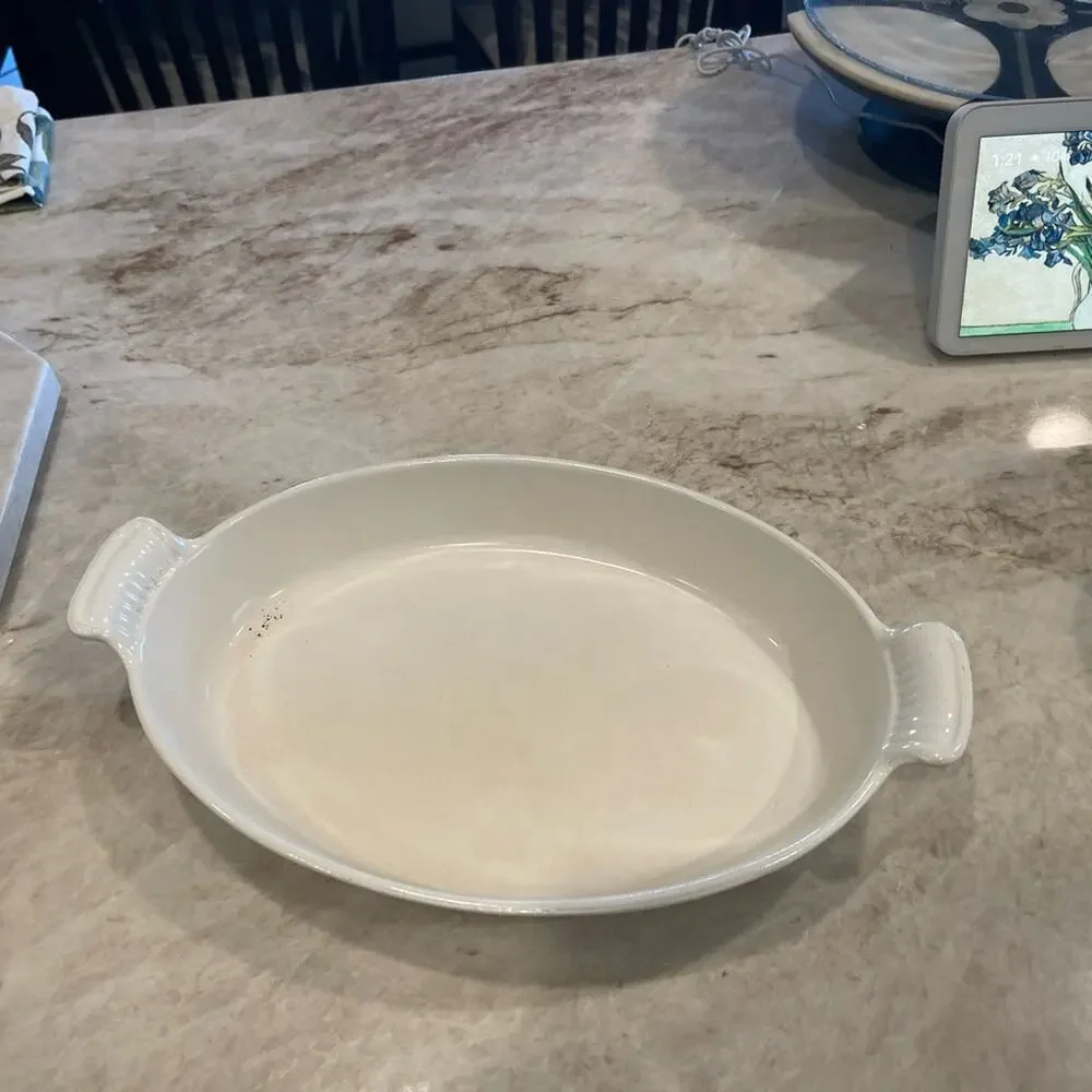 Le Creuset vintage white